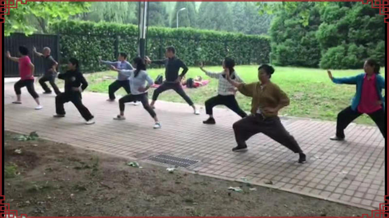 学员练功剪影